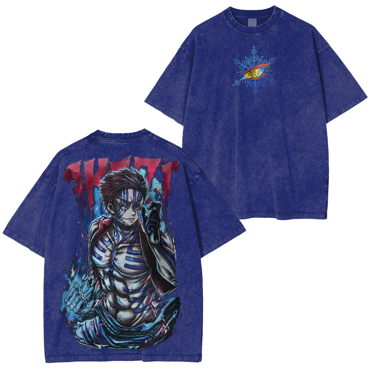 Akaza Demon Slayer Vintage Tee