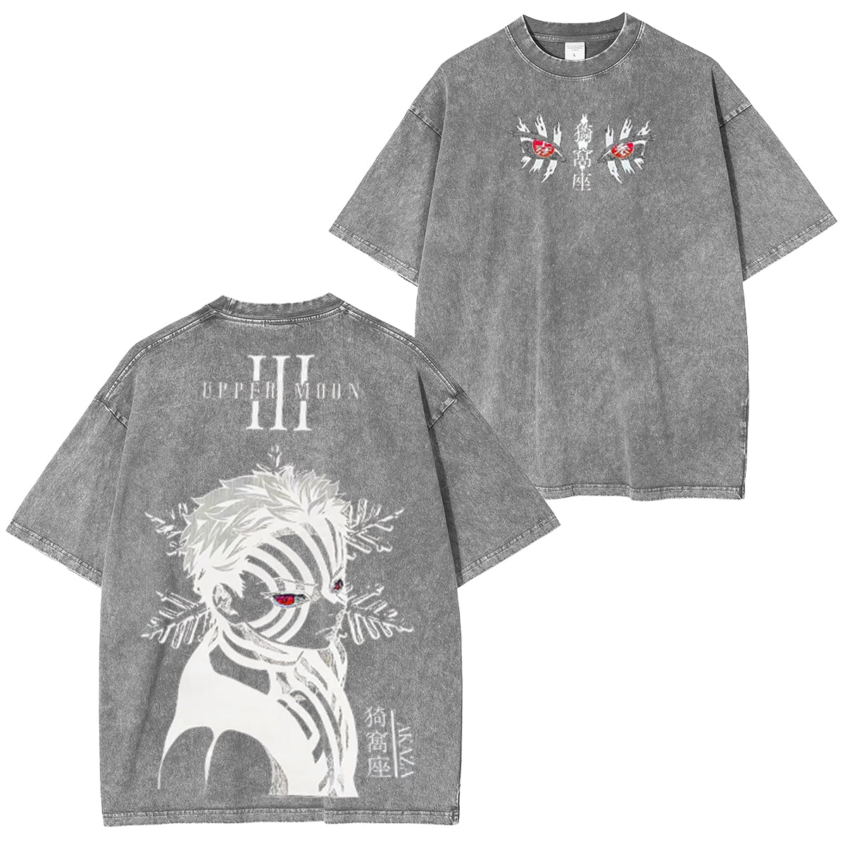 Camiseta Vintage Luna Superior Tres