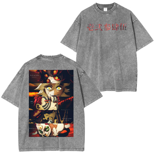 Camiseta vintage de Demon Slayer