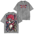 Akaza, camiseta vintage de Demon Slayer