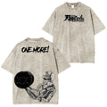 Jack Hanma ONE MORE Unsiex Washed T-Shirt