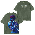 Camiseta Vintage Akaza Demon Slayer