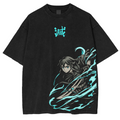 Tokito Muichiro,Demon Slayer Anime Washed  T-Shirt