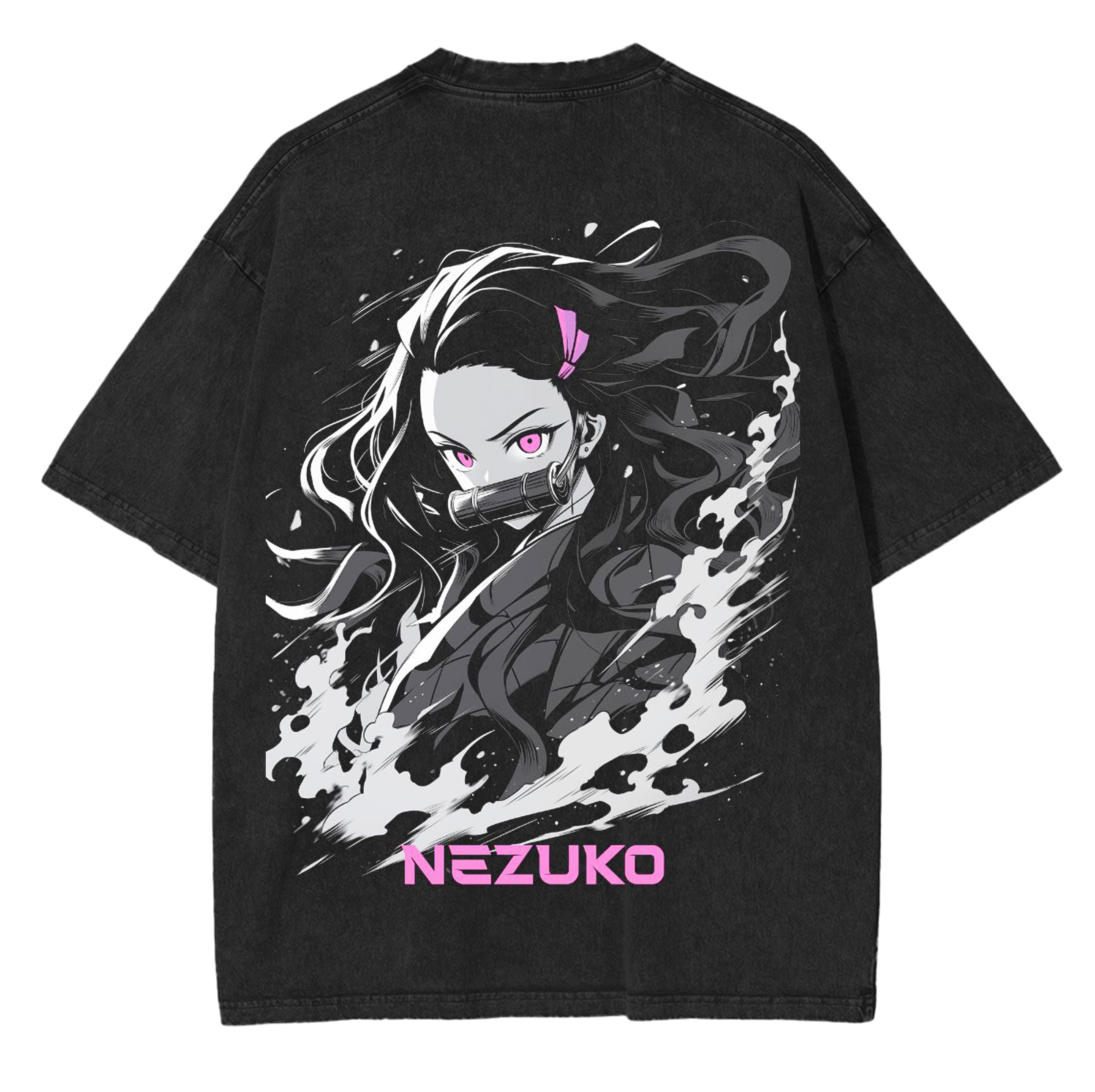 Demon Slayer Anime  Unsiex Washed T-Shirt