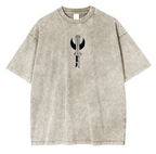 Camiseta unisex lavada de Demon Slayer Kokushibo anime