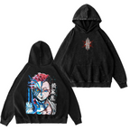 Akaza édition limitée, Demon Slayer - T-shirt/Sweat-shirt/Hoodie délavé