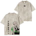 Demon Slayer: Sanemi Vintage washed T-shirt/Crewneck/Hoodie