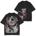 "I'm the King of the Mountain" Inosuke -Demon Slayer Anime Washed T-shirt/Crewneck/Hoodie