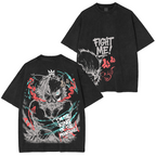 "I'm the King of the Mountain" Inosuke -Demon Slayer Anime Washed T-shirt/Crewneck/Hoodie