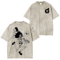 One Piece Anime Washed Unisex T-Shirt