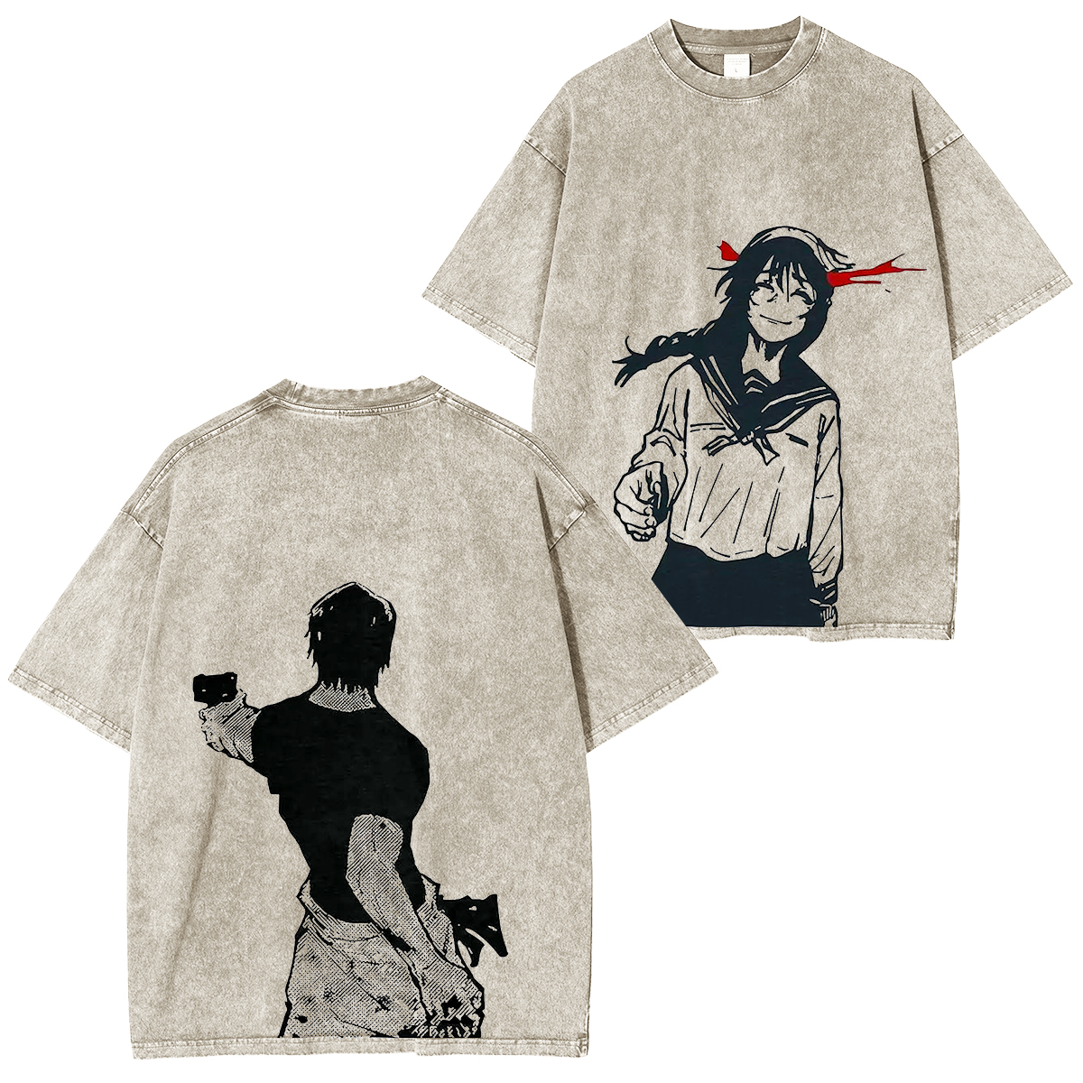 Jujutsu Kaisen Anime Washed Unisex T-Shirt