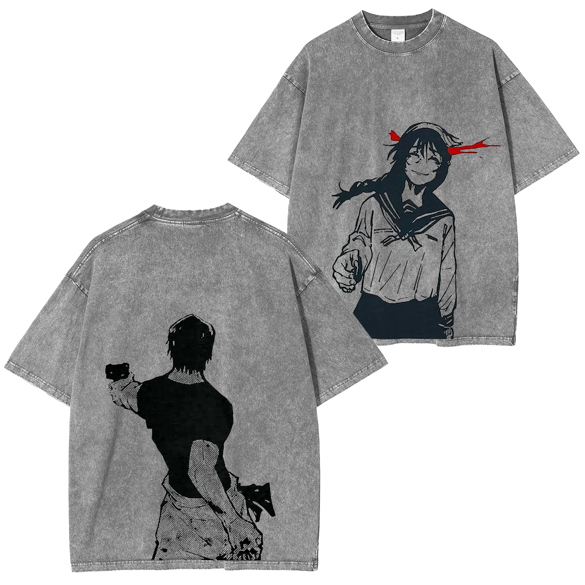 Jujutsu Kaisen Anime Washed Unisex T-Shirt