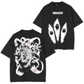 Camiseta unisex lavada de anime Soul Eater