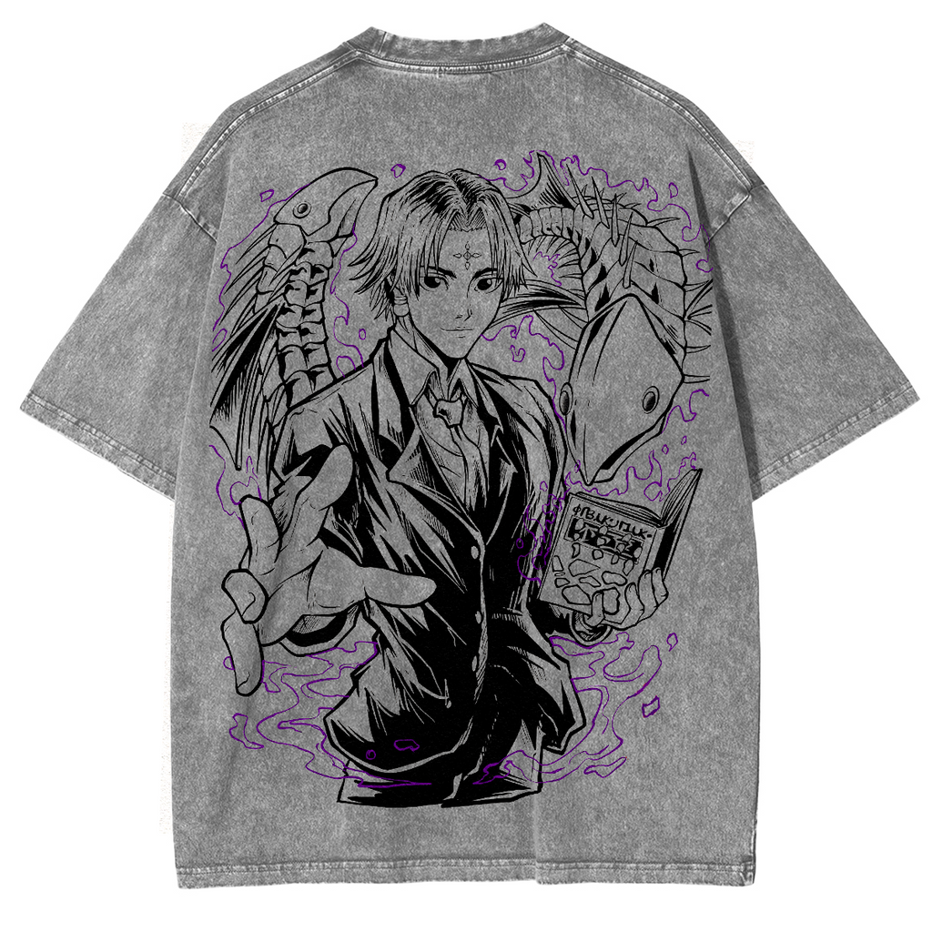 Camiseta unisex lavada anime Hunter×Hunter