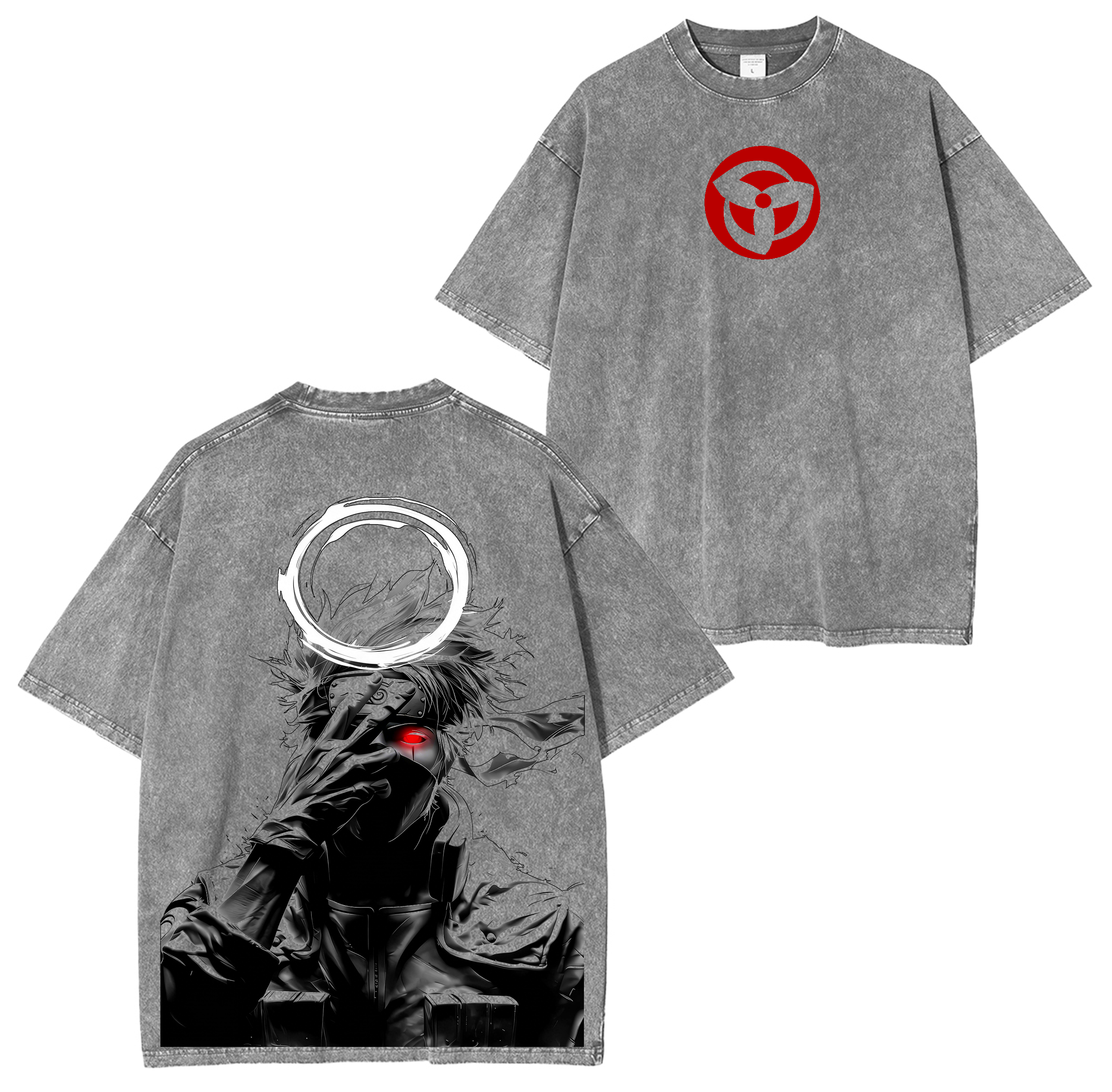Kakashi,Naruto Washed T-shirt/Crewneck/Hoodie