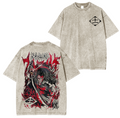 Kenpachi Zaraki ,Bleach Anime Washed T-shirt/Crewneck/Hoodie