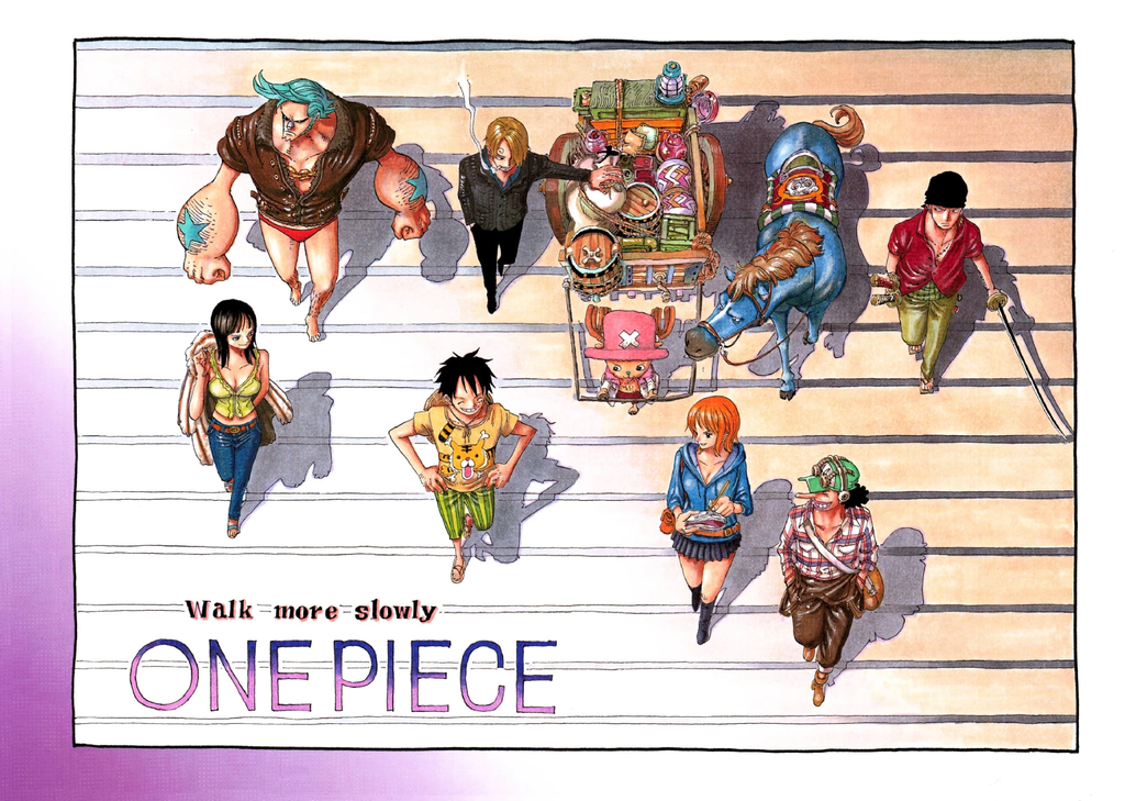 One Piece Mousepad