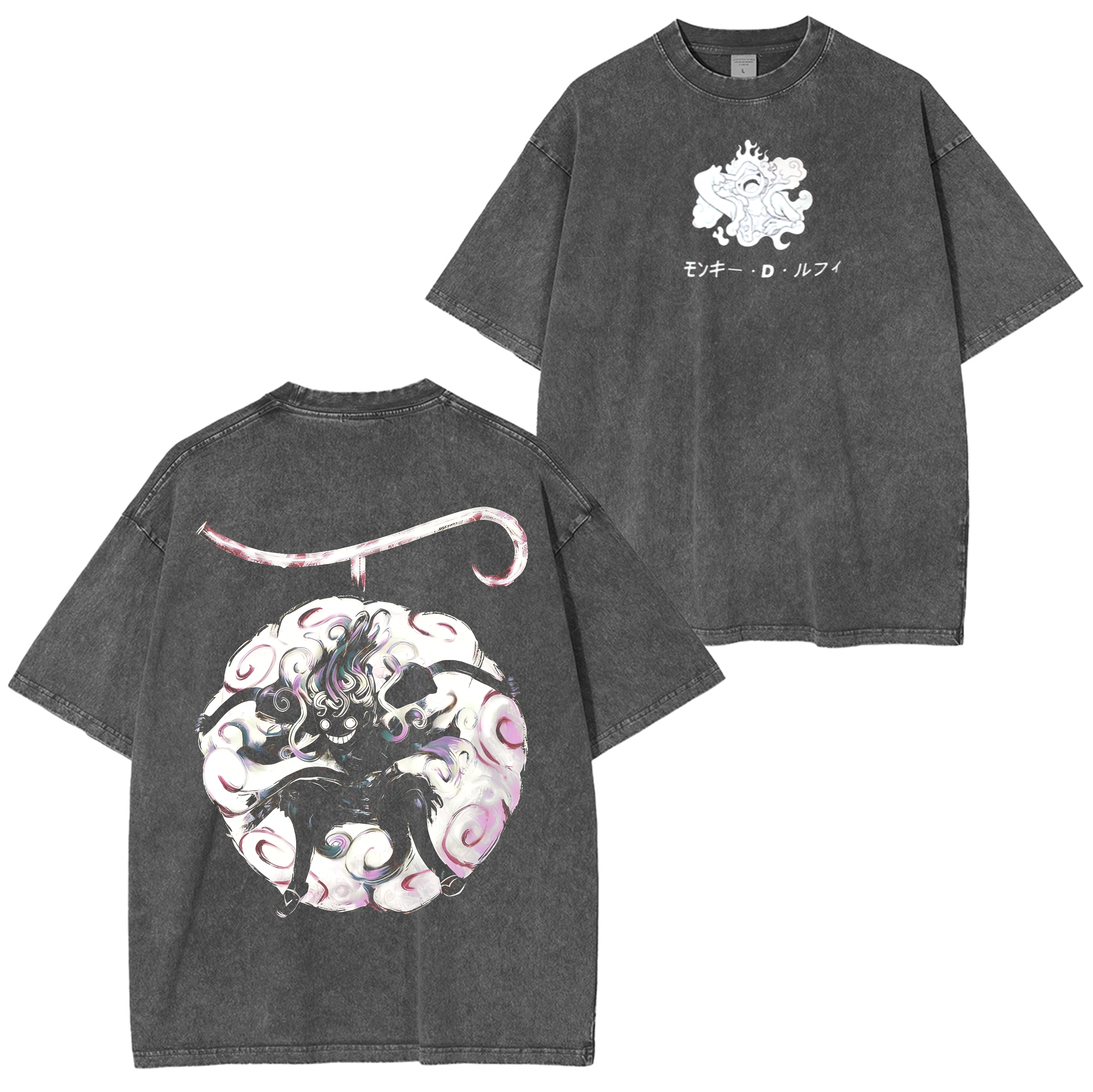 One Piece Anime Washed T-shirt/Crewneck/Hoodie