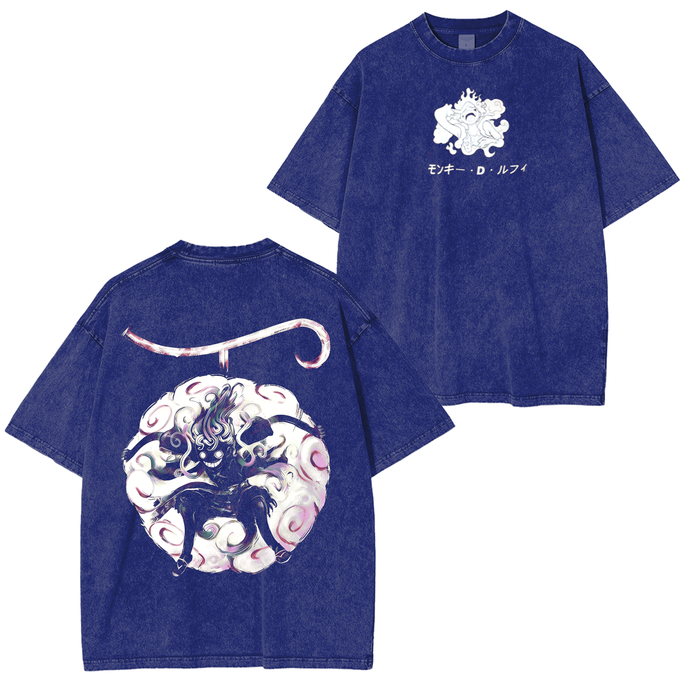 One Piece Anime Washed T-shirt/Crewneck/Hoodie
