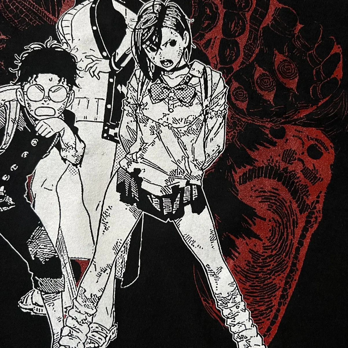 Camiseta unisex lavada Retro Dandadan Anime
