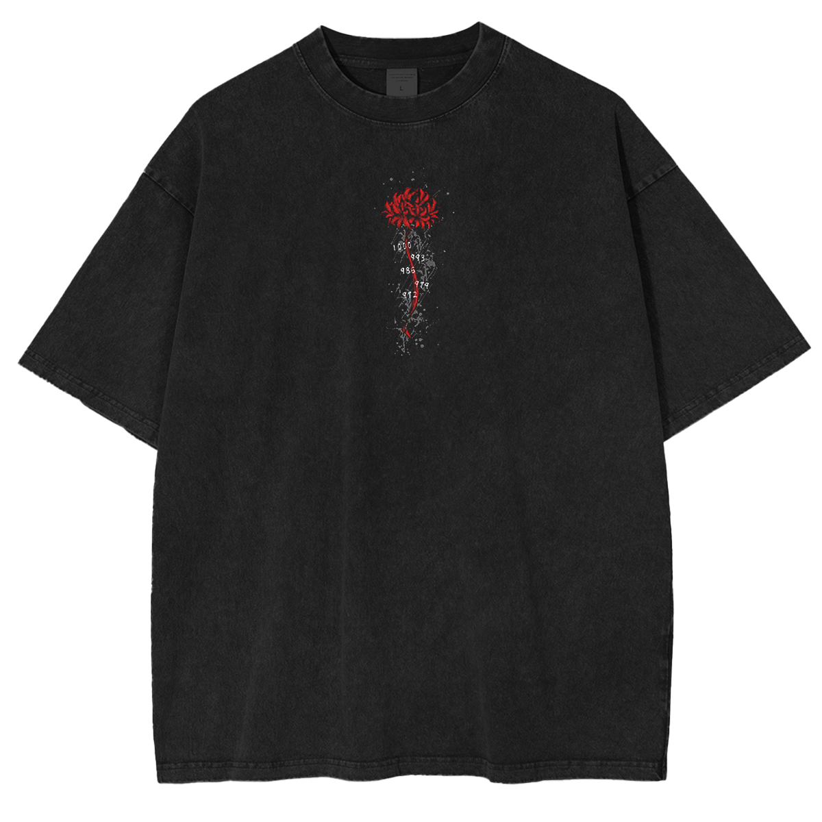 Camiseta unisex lavada Ken Kaneki, Tokyo Ghoul Anime