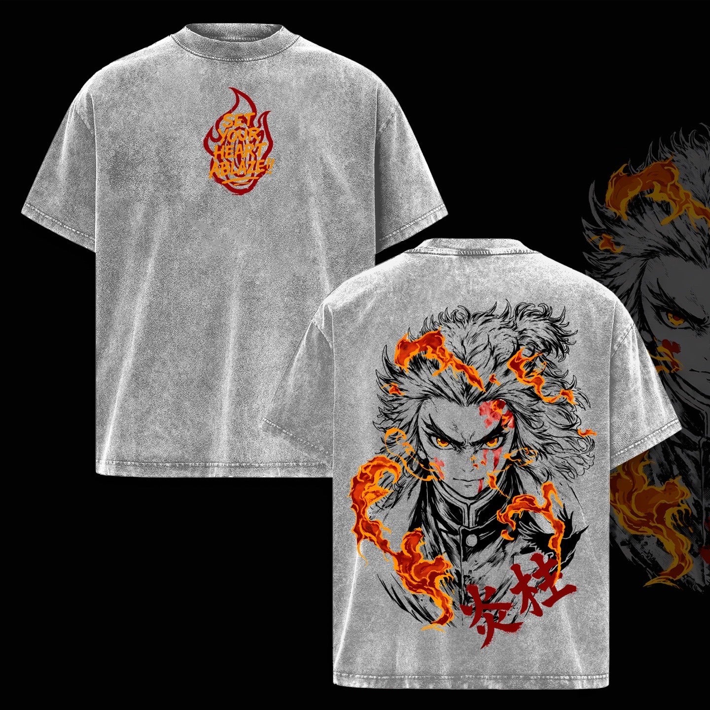 Rengoku, t-shirt/sweat/hoodie animé Demon Slayer