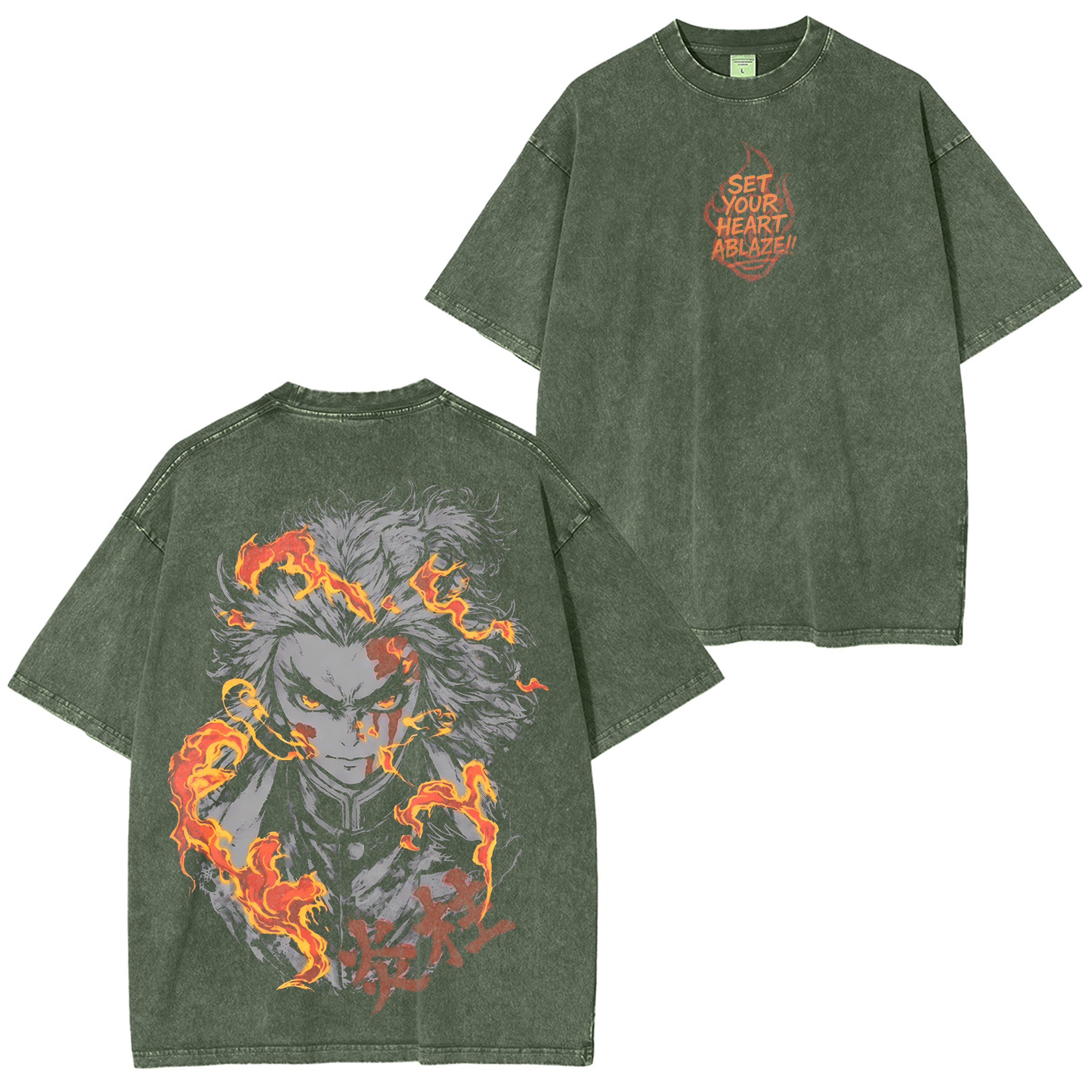 Rengoku, t-shirt/sweat/hoodie animé Demon Slayer
