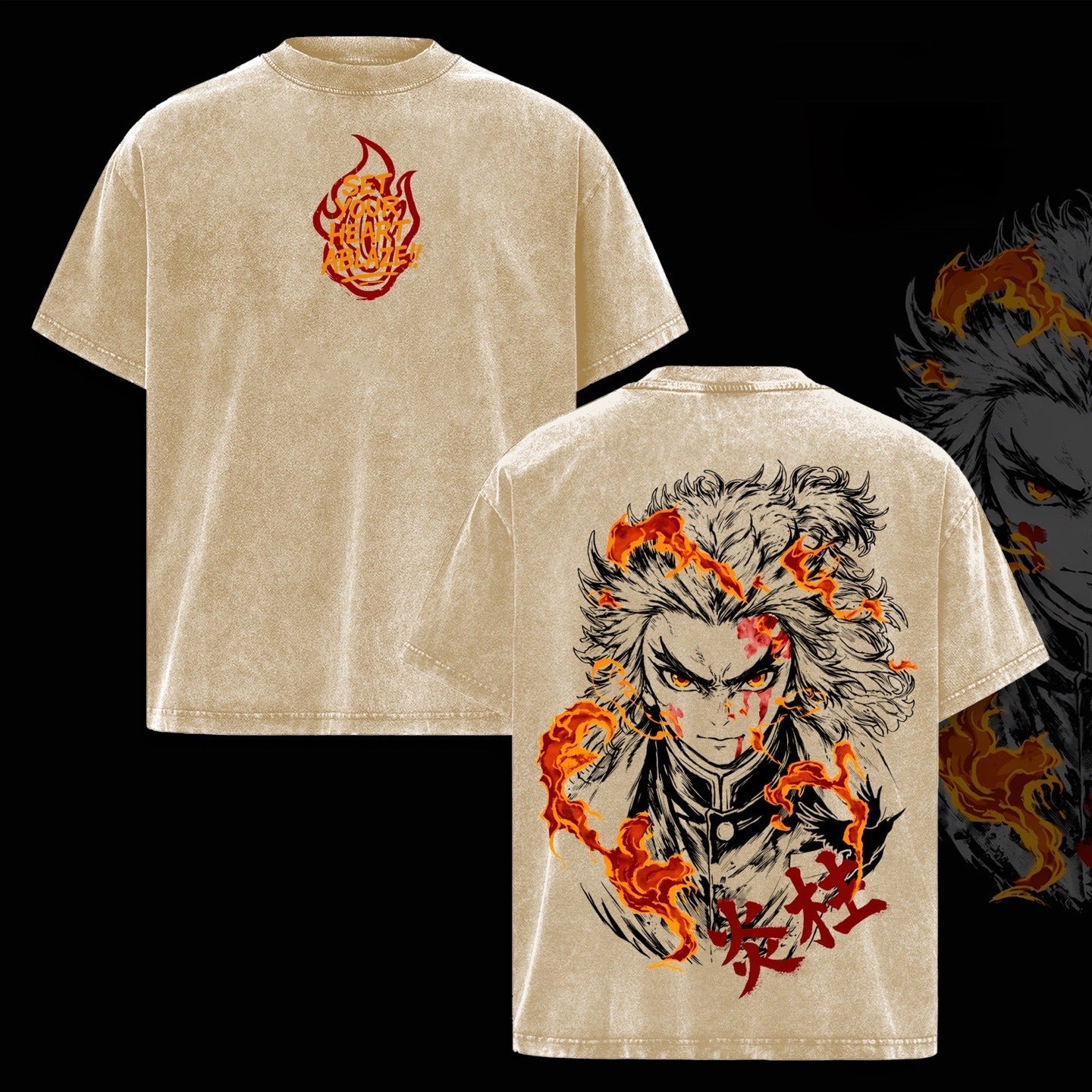 Rengoku, t-shirt/sweat/hoodie animé Demon Slayer