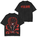 T-shirt/Sweat/Sweat à capuche délavé Jujutsu Kaisen