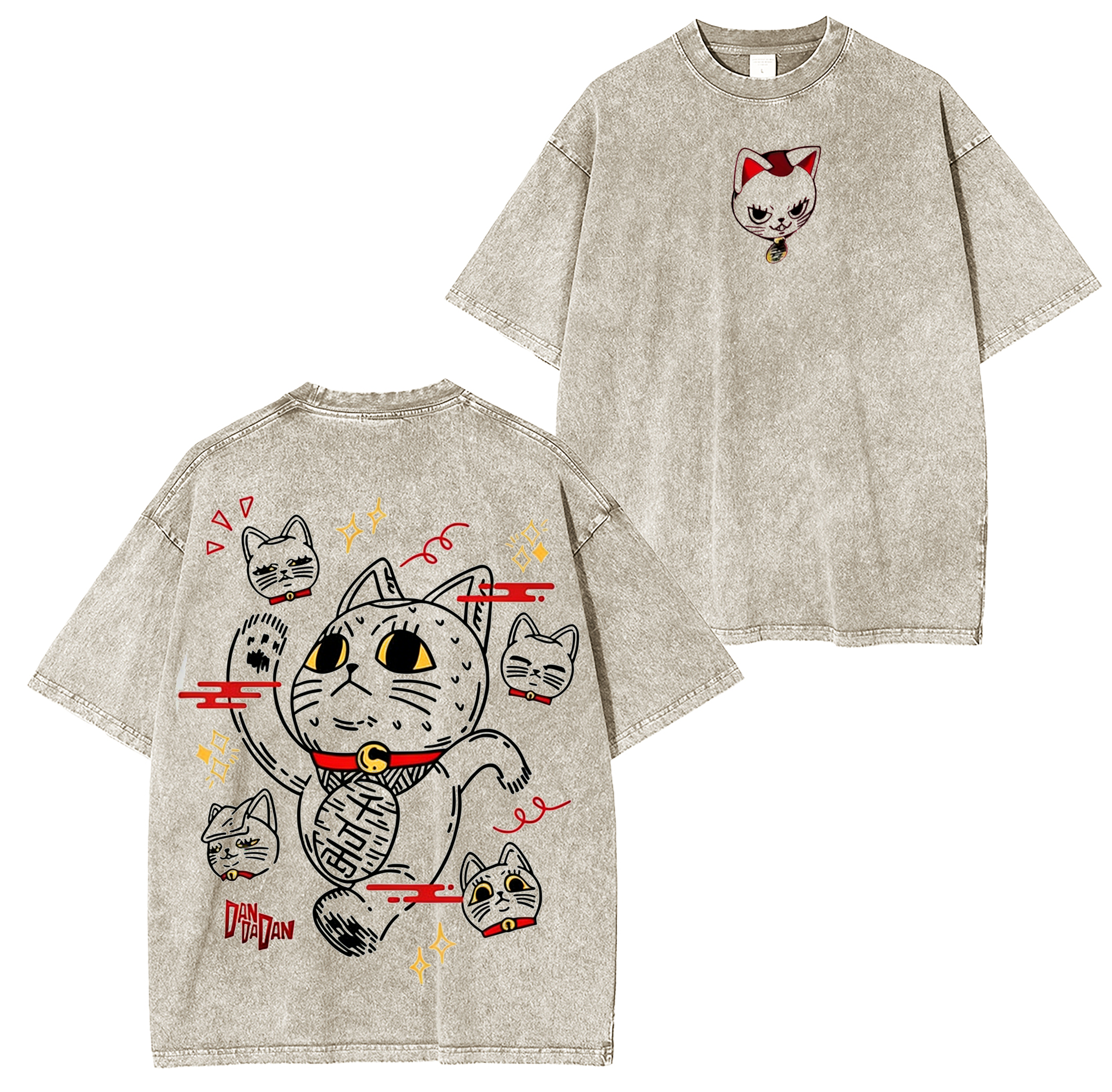 Turbo Granny,Dandadan Camiseta/Sudadera/Sudadera con capucha Lavada de Anime