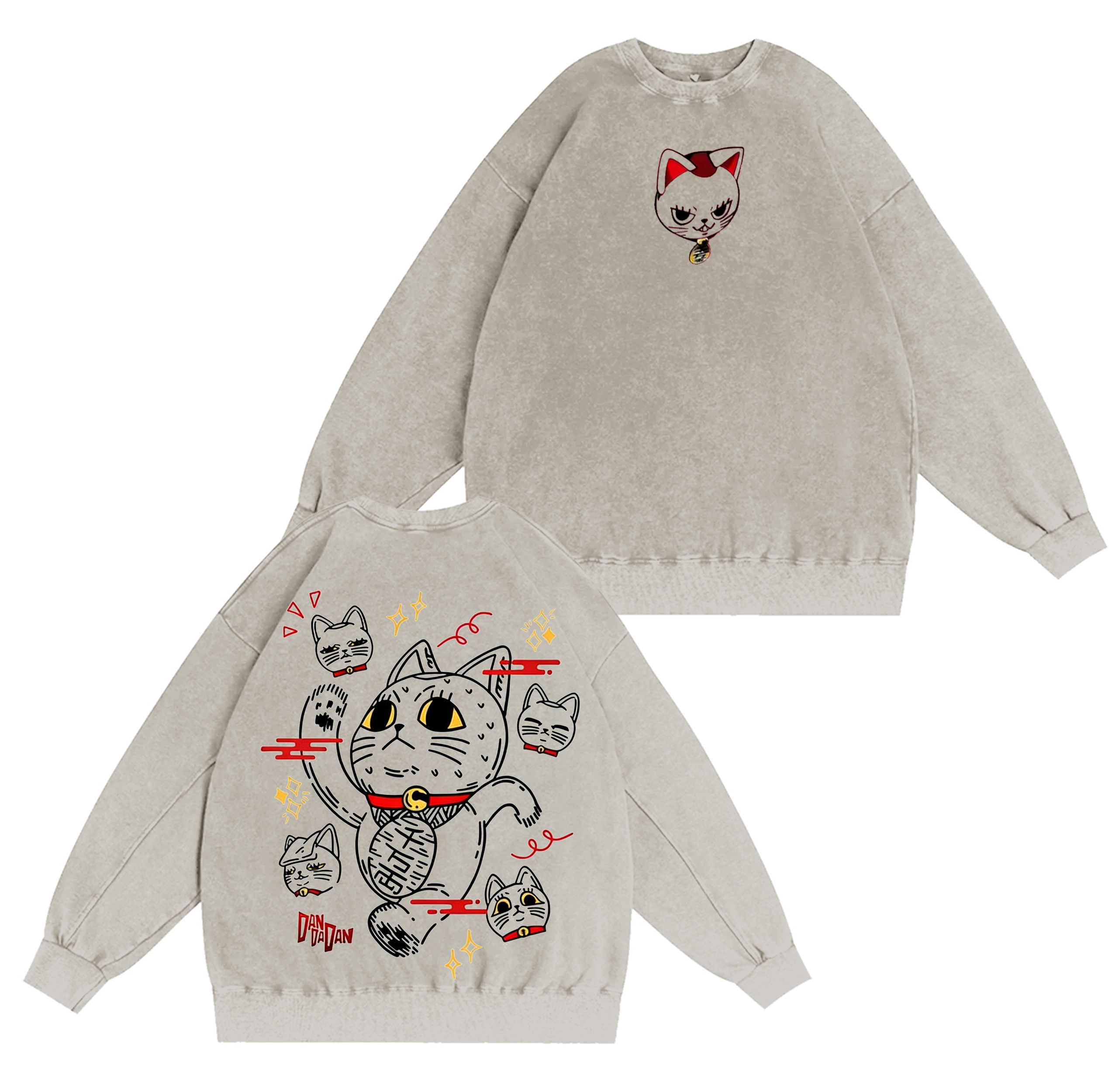 Turbo Granny,Dandadan Camiseta/Sudadera/Sudadera con capucha Lavada de Anime