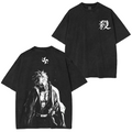 T-shirt/Sweat-shirt/Sweat à capuche délavé(e) Sanemi le Pilier du Vent (Anime)
