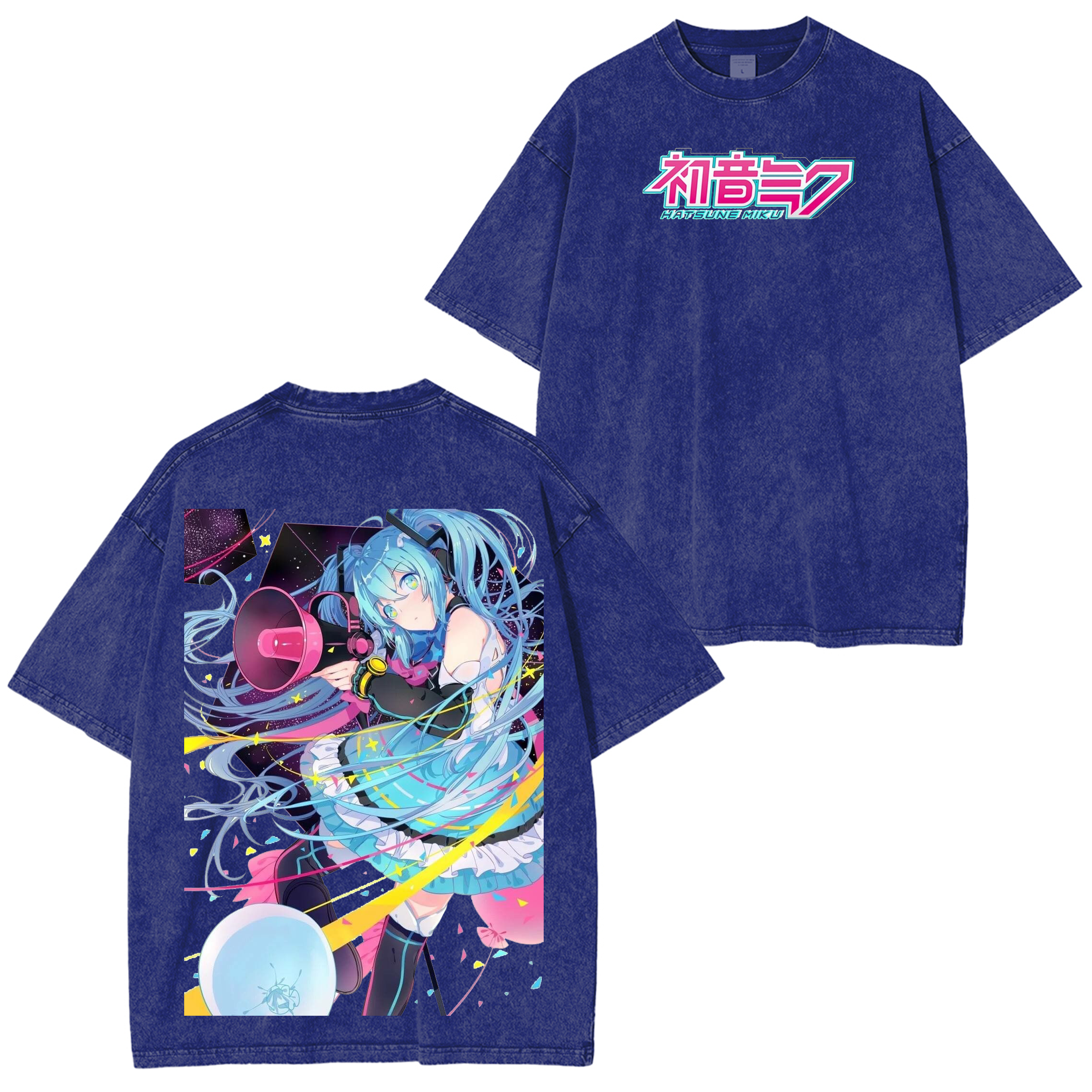 Hatsune Miku Washed T-shirt/Crewneck/Hoodie