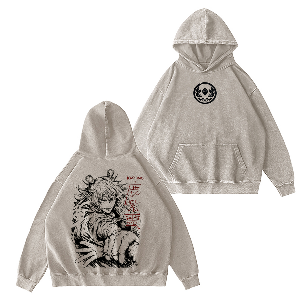 Hajime Kashimo ,Jujutsu Kaisen  Anime Vintage Washed T-shirt/Crewneck/Hoodie