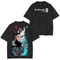 T-shirt unisexe délavé Kaiju No. 8