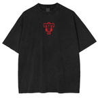 T-shirt unisexe délavé Asta Black Clover Anime Vintage