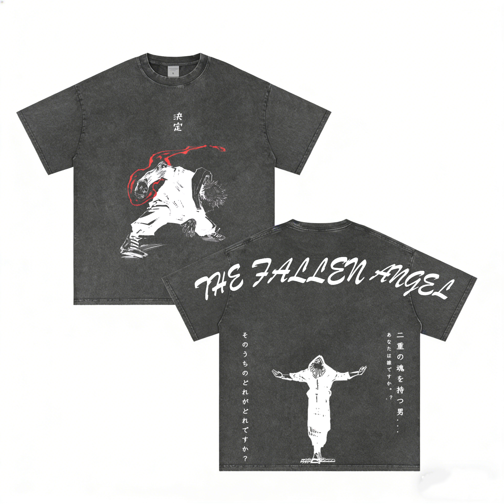 Jujutsu Kaisen Anime Washed T-shirt/Crewneck/Hoodie