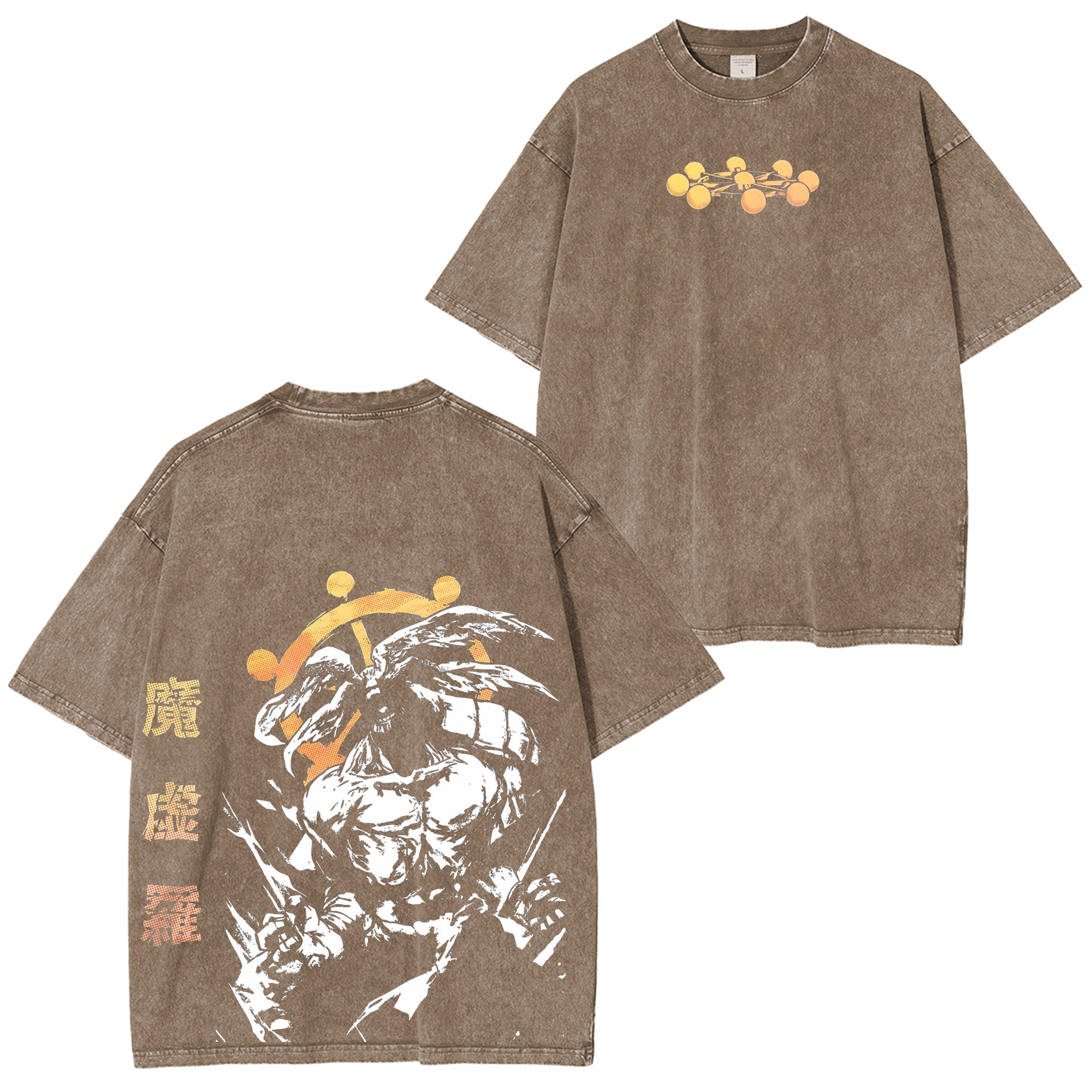 Mahoraga, Jujutsu Kaisen Anime Washed T-shirt/Crewneck/Hoodie
