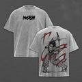 Baki Dou:The Invincible Samurai Anime washed T-shirt/Crewneck/Hoodie