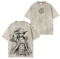 Luffy One Piece Anime Washed T-shirt/Crewneck/Hoodie