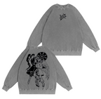 Estarossa x Mael,The Seven Deadly Sins Anime washed T-shirt/Crewneck/Hoodie