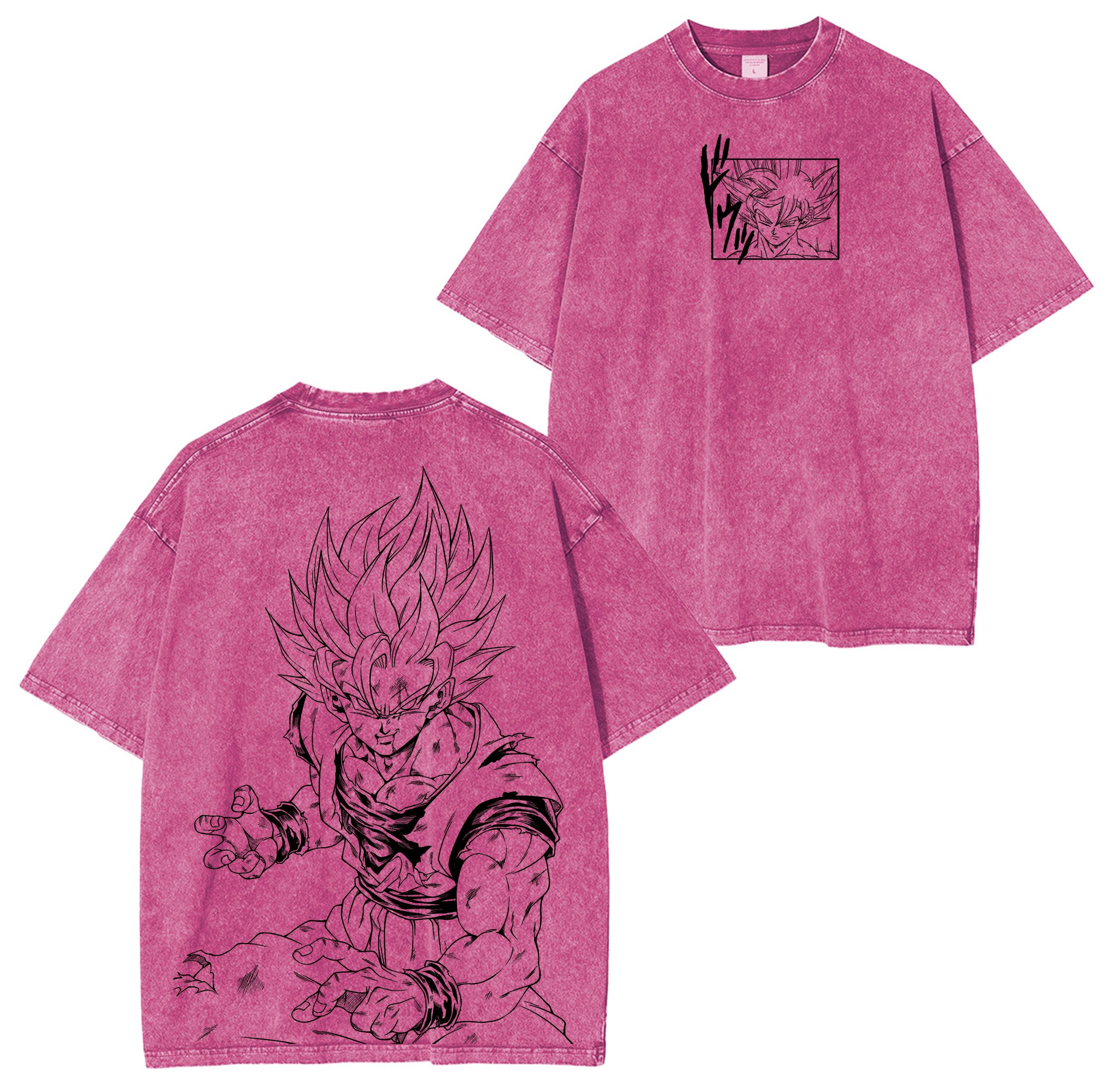 Dragon Ball Z Anime Washed T-shirt/Crewneck/Hoodie