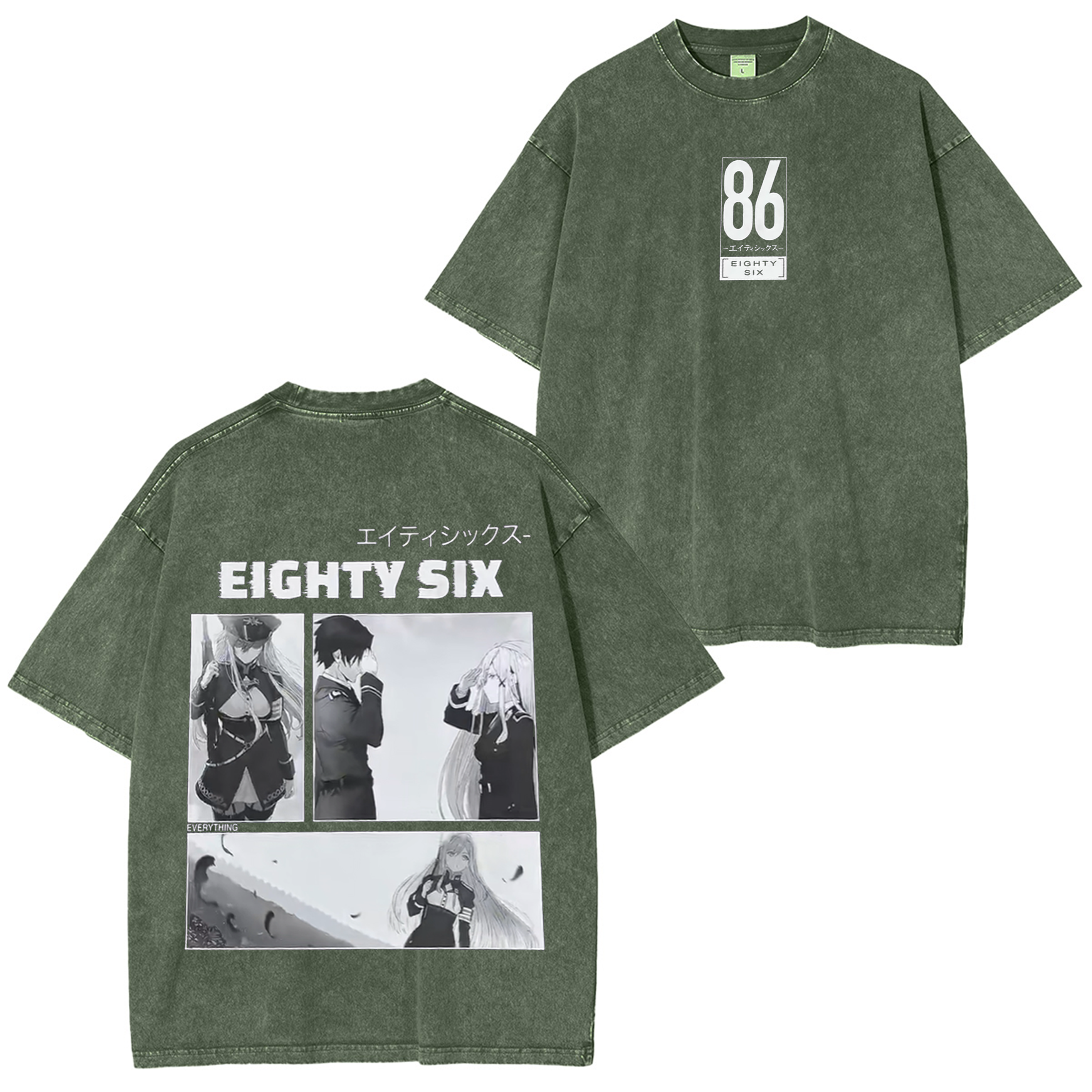 T-shirt/Sweat-shirt/Sweat à capuche Eighty-Six Vintage délavé