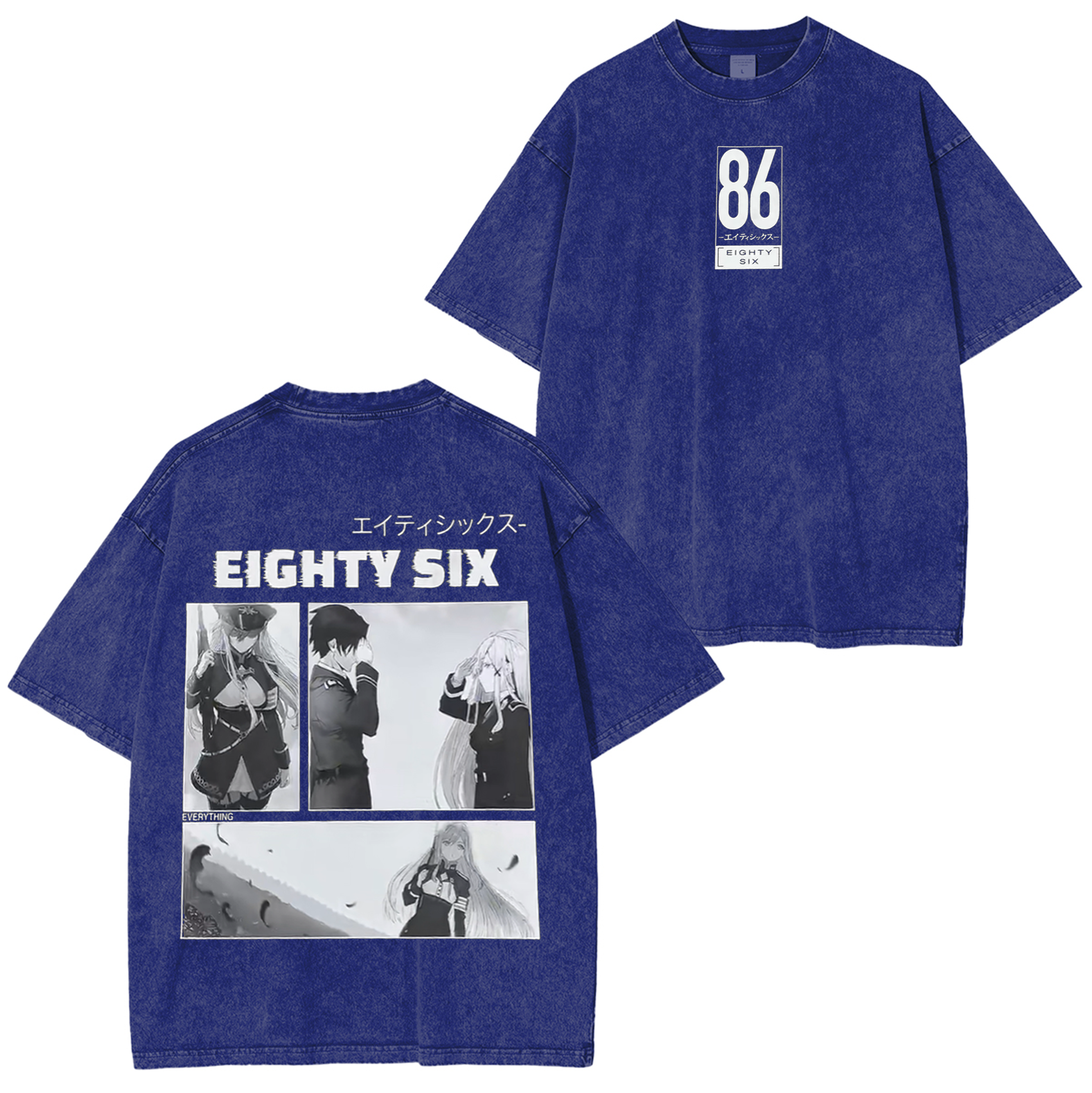 T-shirt/Sweat-shirt/Sweat à capuche Eighty-Six Vintage délavé