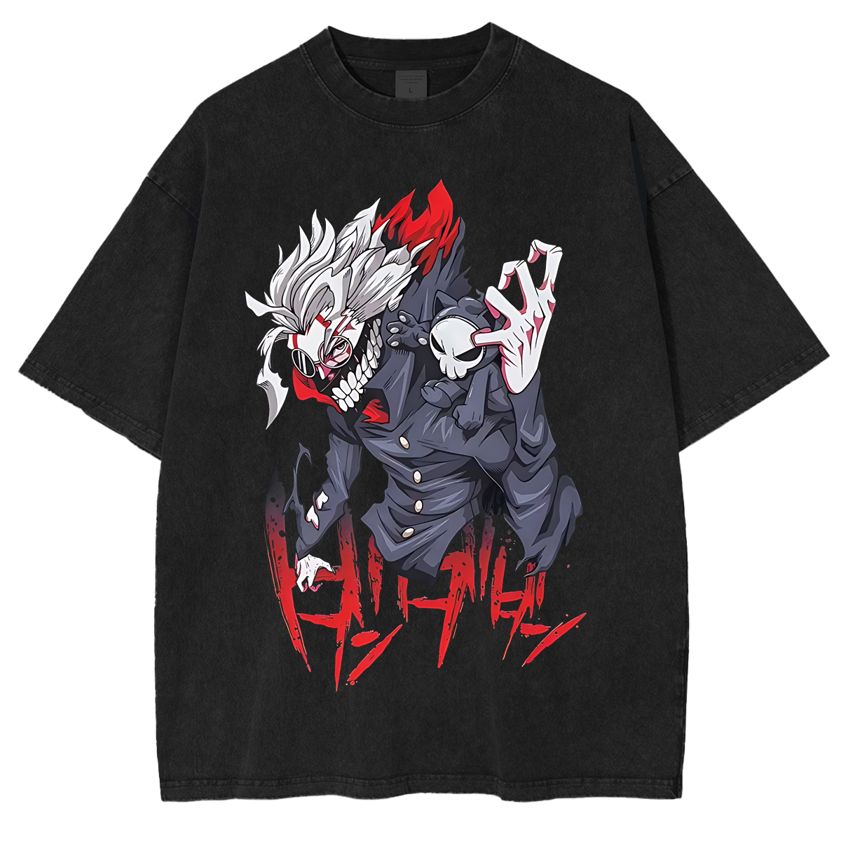 Camiseta Unisex Lavada Dandadan Anime