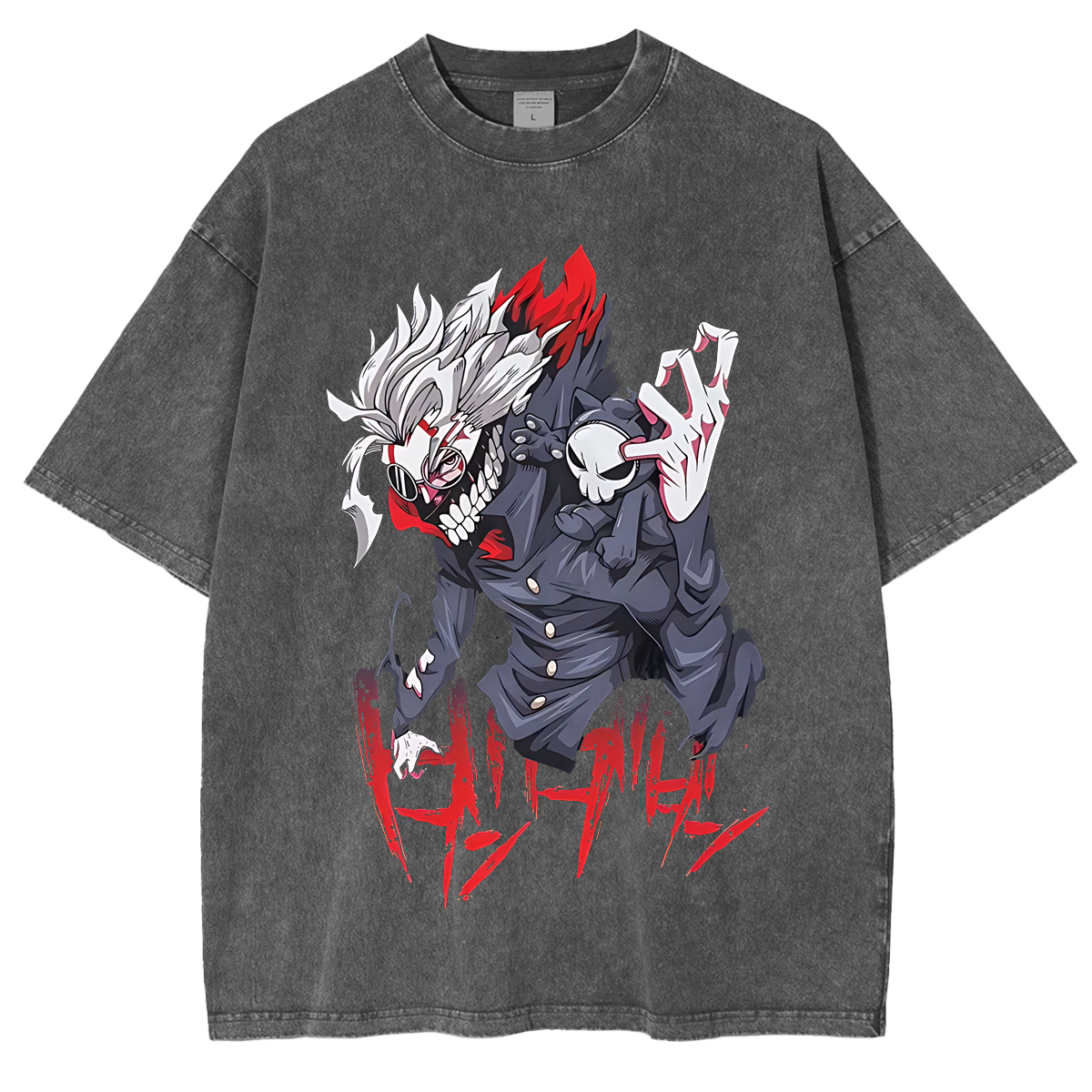 Camiseta Unisex Lavada Dandadan Anime