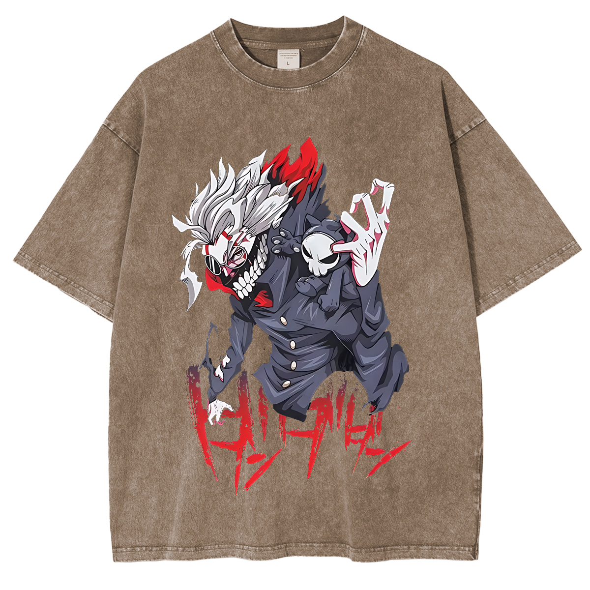 Camiseta Unisex Lavada Dandadan Anime