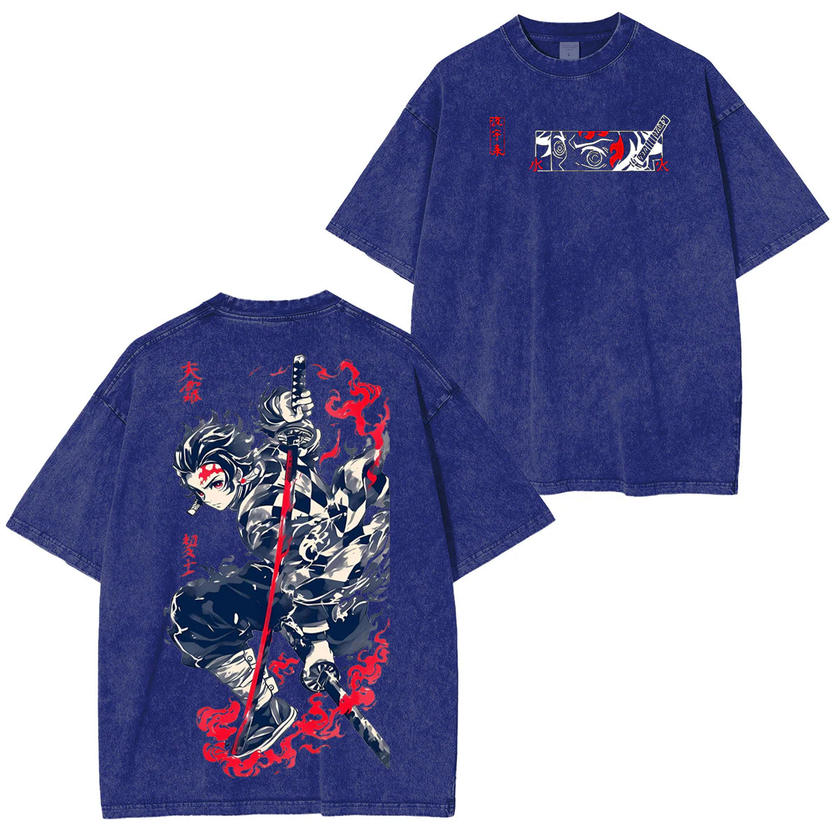 Demon Slayer Tanjiro Vintage T-shirt/Crewneck/Hoodie
