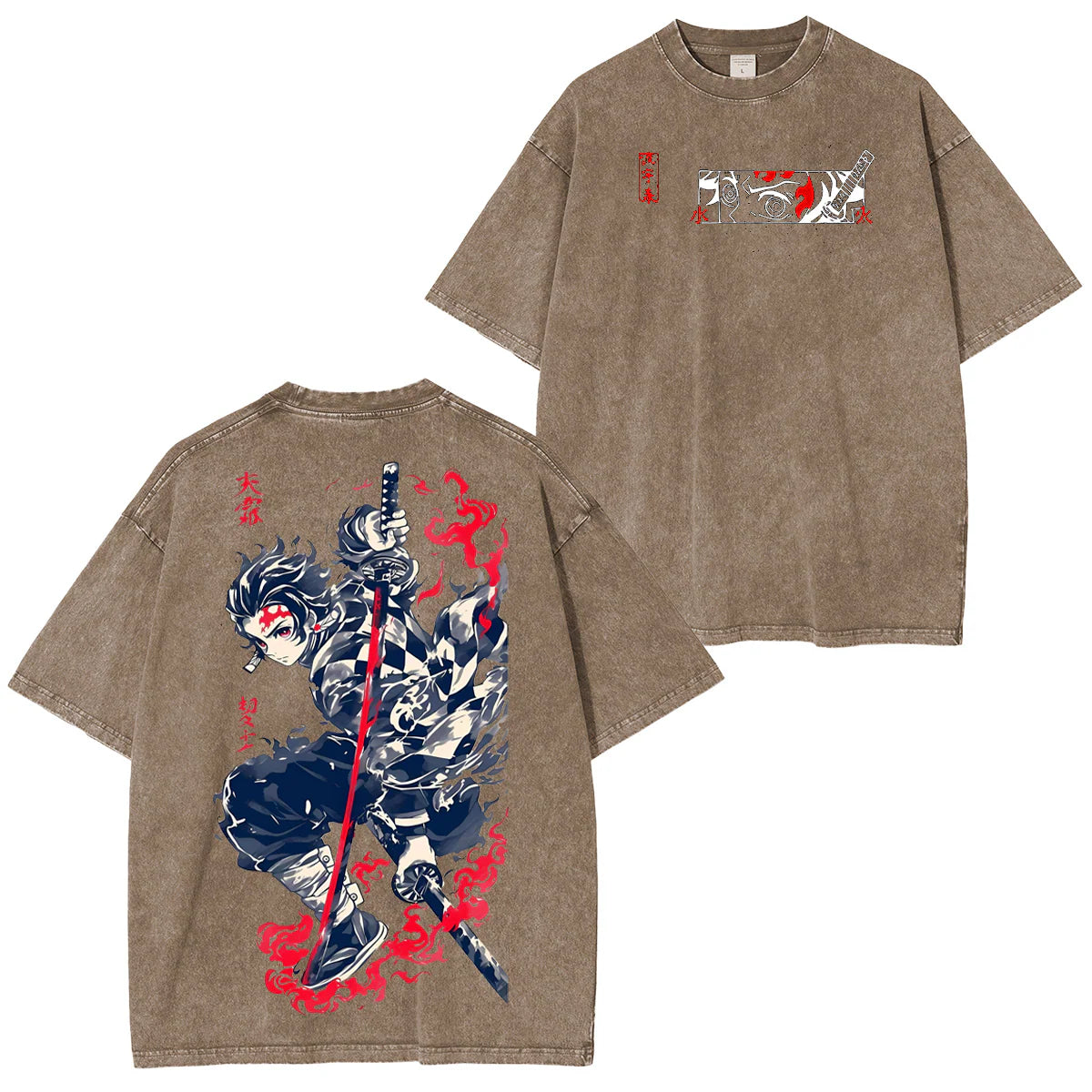 Demon Slayer Tanjiro Vintage T-shirt/Crewneck/Hoodie