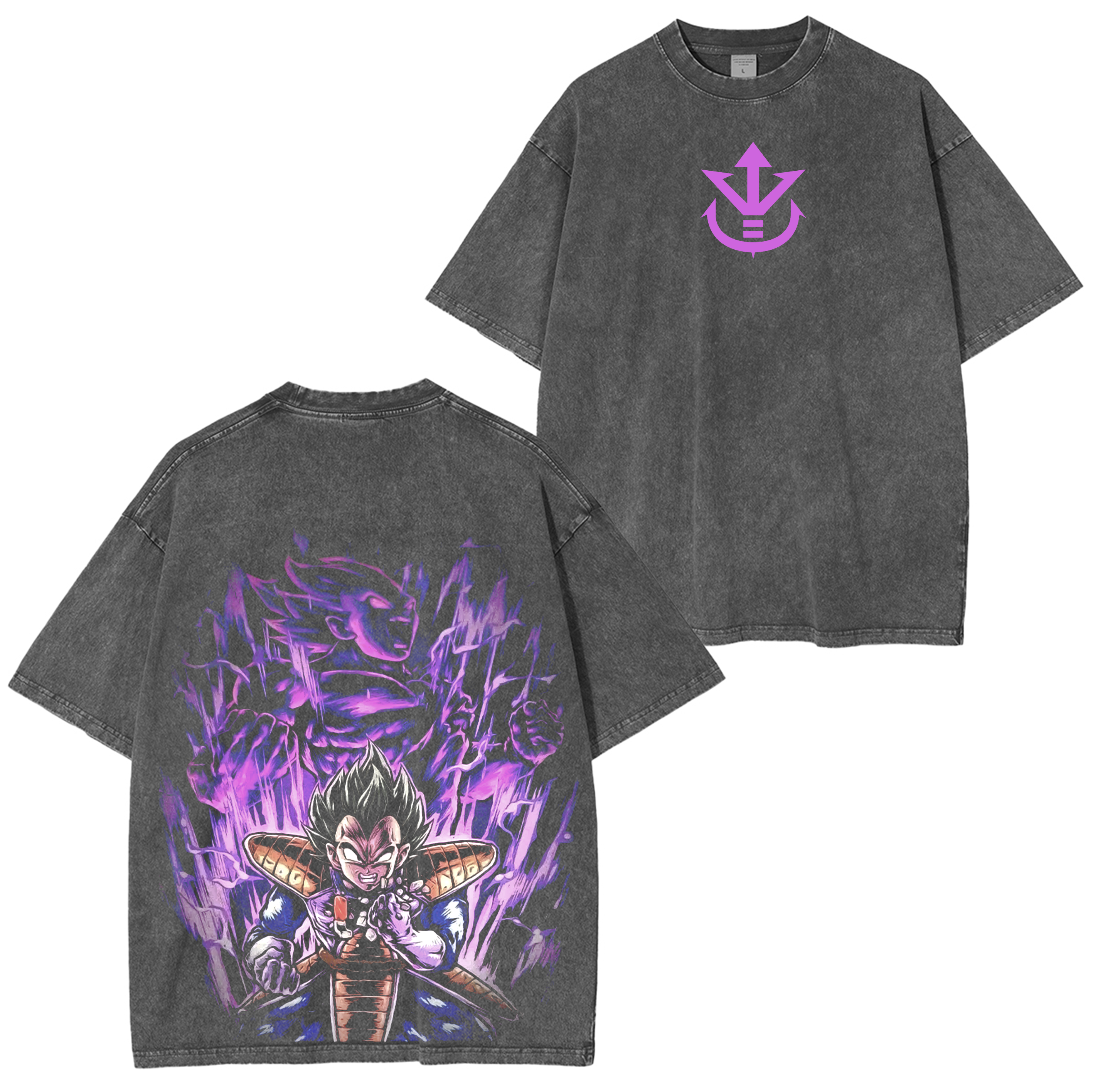 Vegeta,Dragon Ball Anime Washed T-shirt/Crewneck/Hoodie